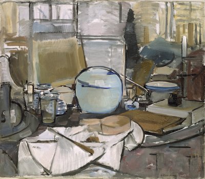 Still Life with Gingerpot 1, 1911 by Piet Mondrian